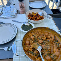 Curried Roasted Vegetables Wrap