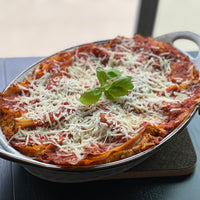 Classic Lasagna:Easy Italian baked dish for the whole family to enjoy. Tender pasta layered with a robust tomato sauce, creamy béchamel sauce, and tofu ricotta makes a simple, filling, satisfying meal.