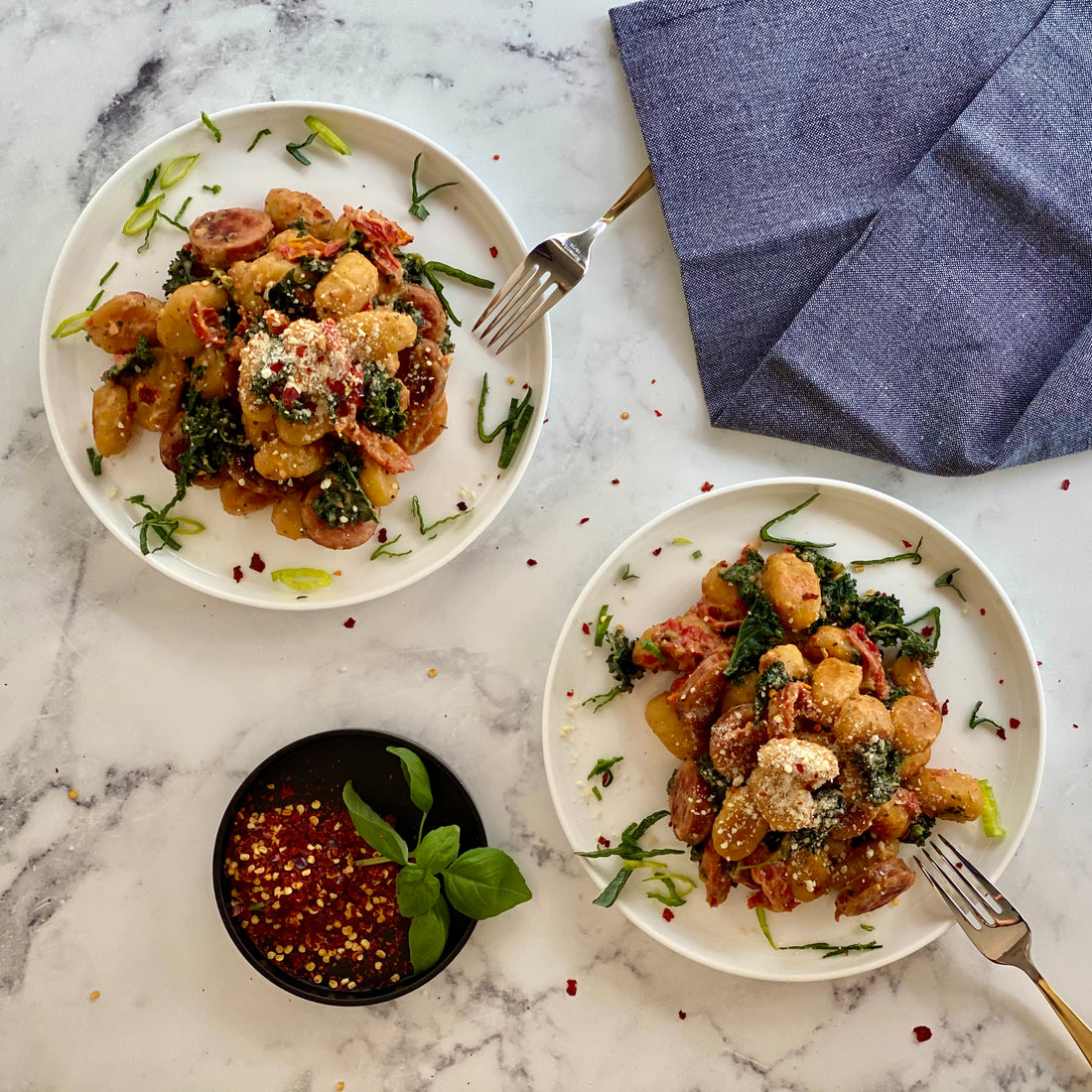 Rustic Gnocchi Cacciatore